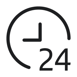 24 horas disponible