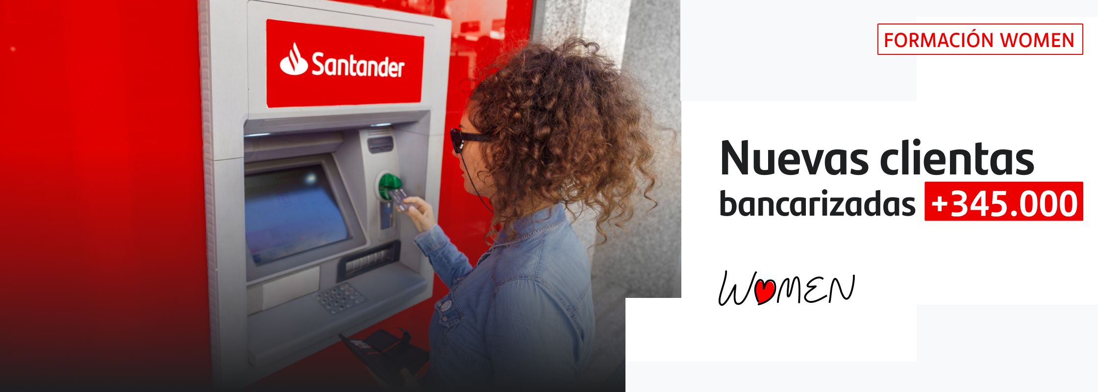 Nuevas clientas bancarizadas: +345.000