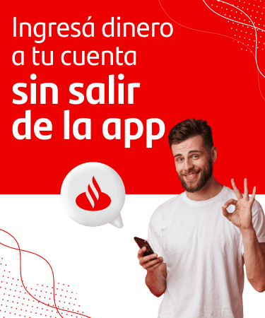 Ingresá dinero atu cuenta sin salir de la App