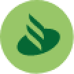 icono santander verde
