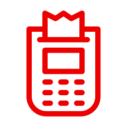 Icono terminal de pago