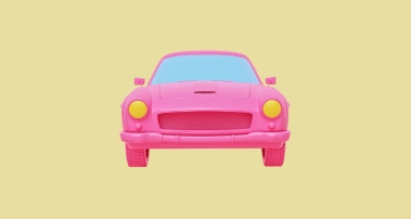 Auto rosado